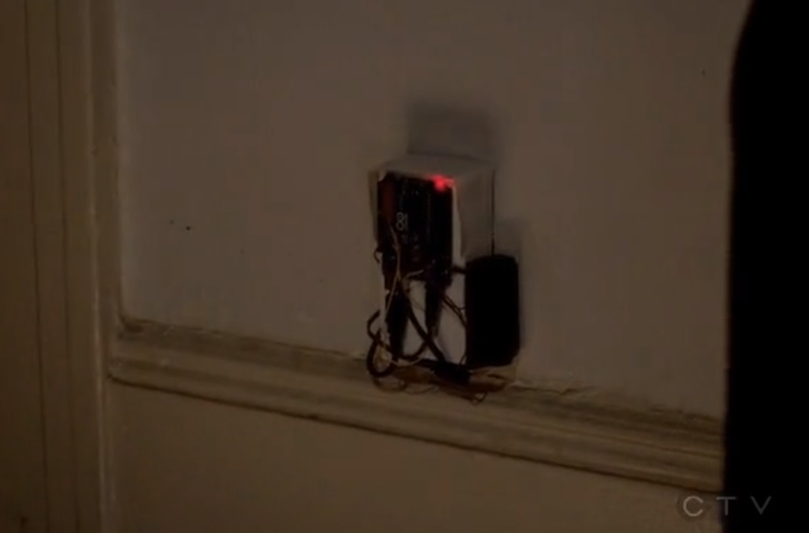 Arduino cameo in the  theFollowing