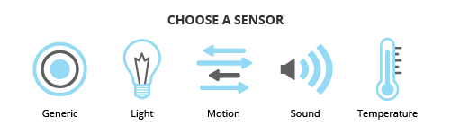 Sketch Builder - Sensor Selection