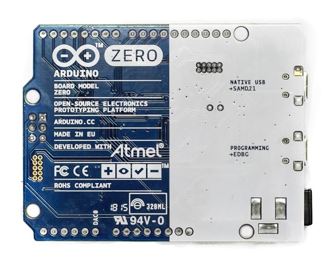 Arduino Zero - back