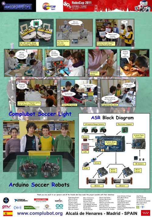 Poster: Multiprocessor Arduino Robots (made by kids) | Arduino Blog