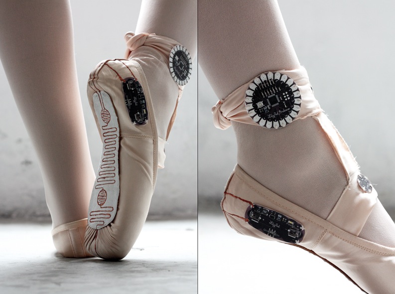 Arduino Blog » E-traces creates visual sensations from ballerinas