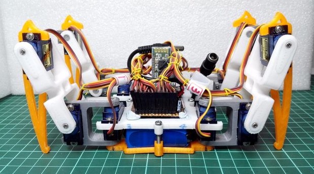 Spider deals bot arduino