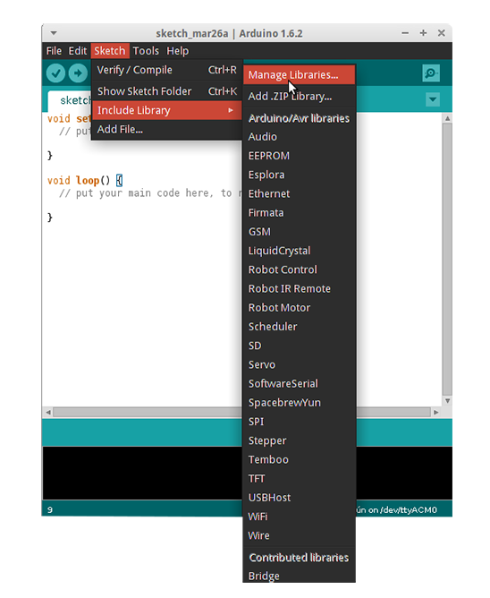 wire library for arduino