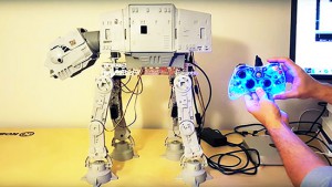 Hacking a vintage Star Wars AT-AT toy to walk with Arduino | Arduino Blog