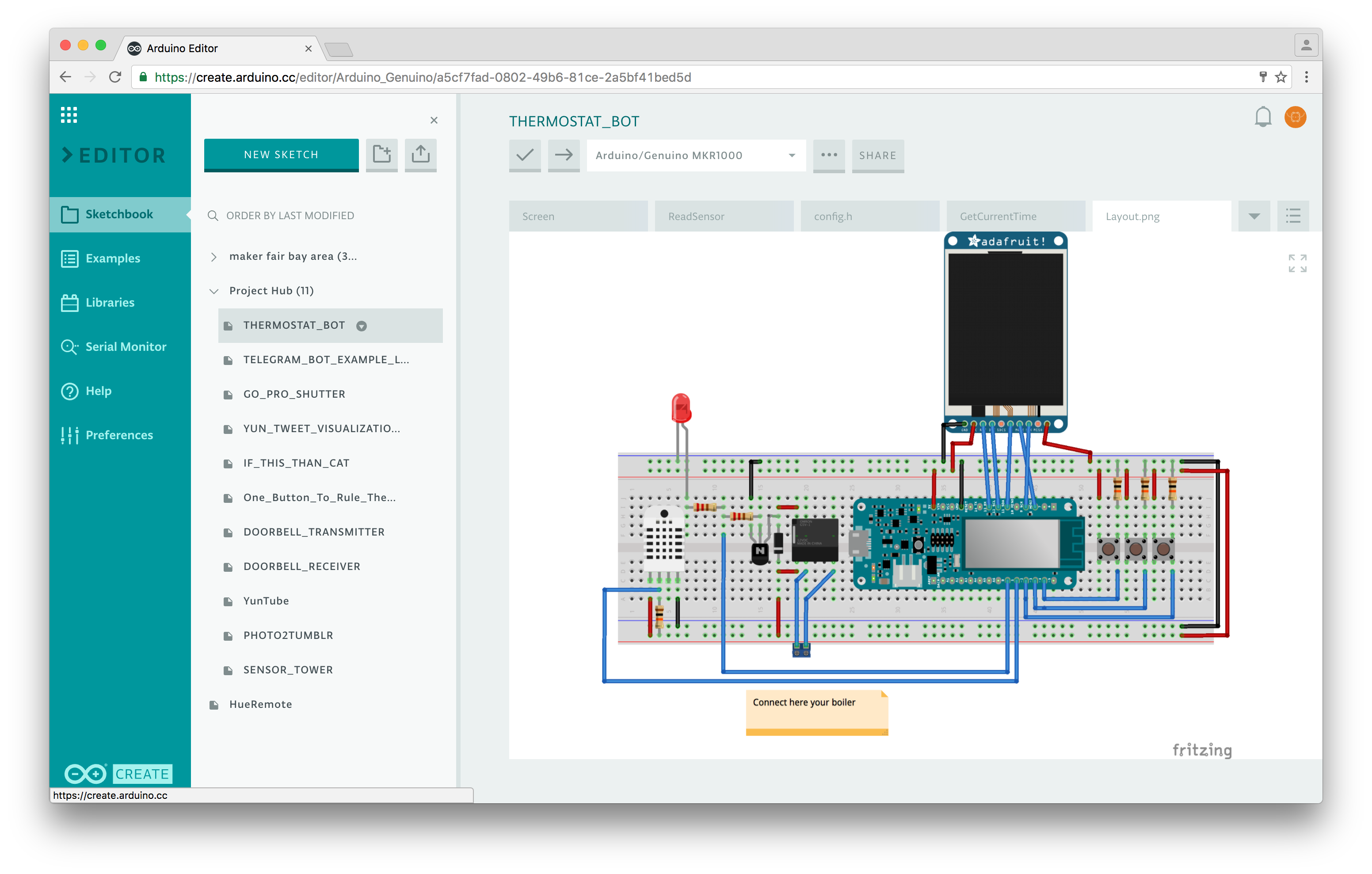 Share Your Sketches On The Arduino Web Editor Iotool