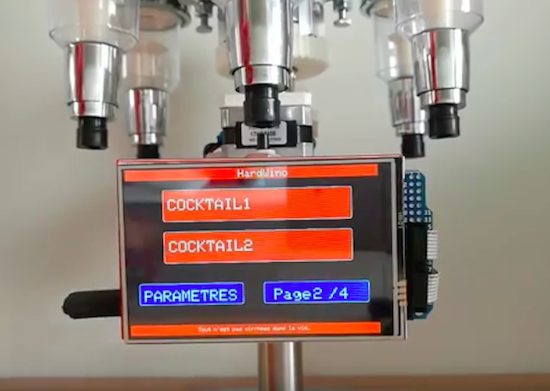 The Inebriator - Arduino Cocktail Machine - Dispensing Voodoo