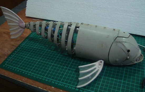 diy robot fish