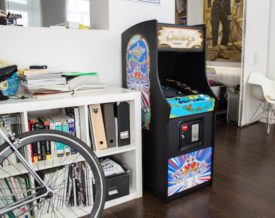 Arduino Blog Galaga Revived As A 4 5 Scale Mame Machine