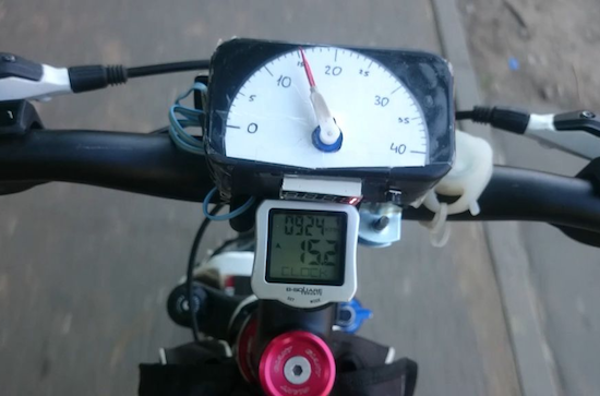 Make An Analog Bike Speedometer With Arduino Arduino Blog