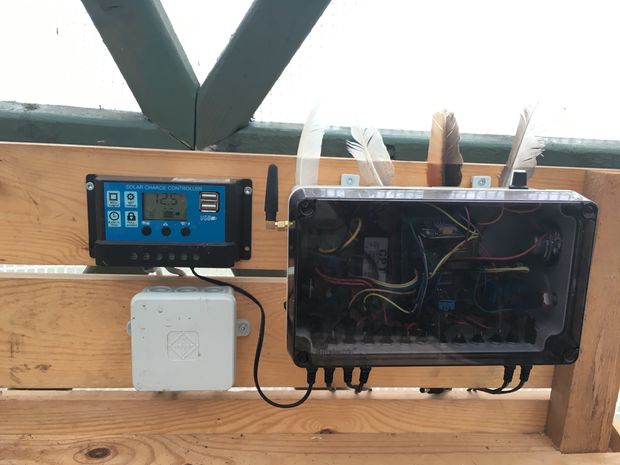 Arduino Blog An Arduino Controlled Geodesic Greenhouse And Chicken