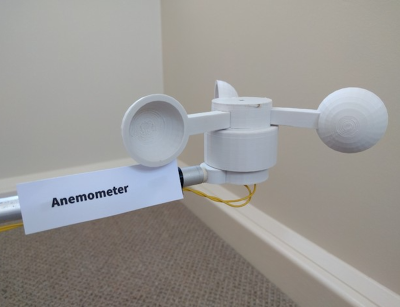 tandpine Fodgænger krigsskib A 3D-printed personal weather station | Arduino Blog