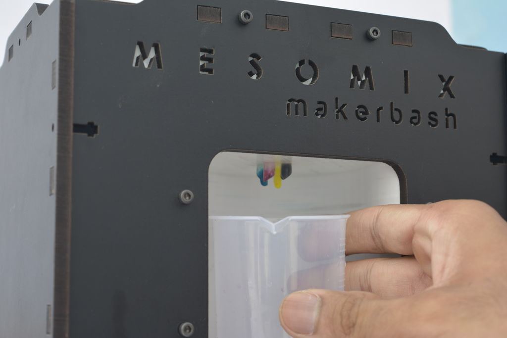 MESOMIX is an automated paint mixing machine | Arduino Blog