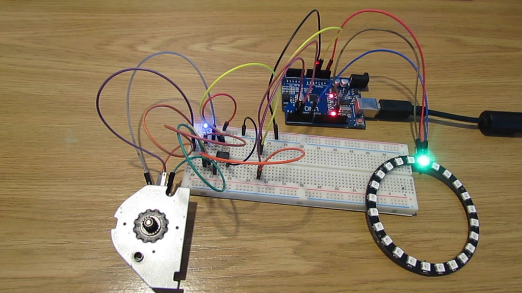 Stepper Motor Utilized As A Rotary Encoder With Arduino My Xxx Hot Girl