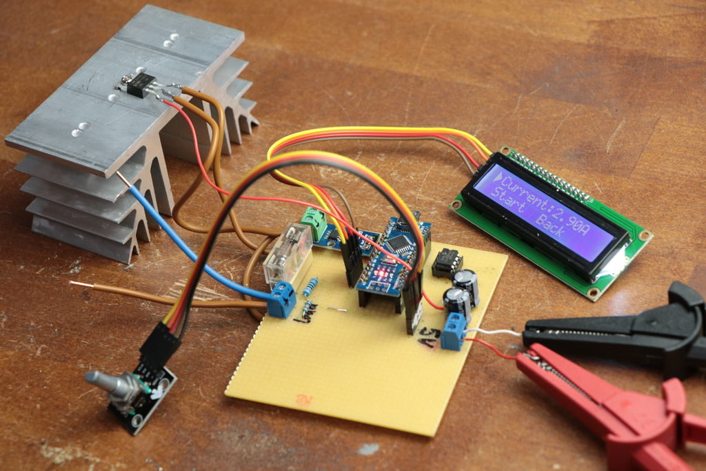 Create a constant current and power load with Arduino LaptrinhX