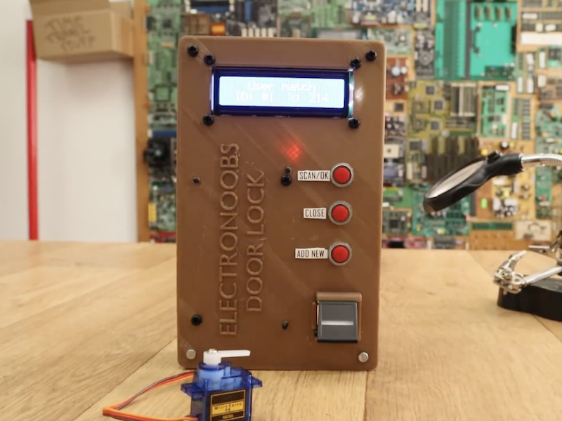 Door Lock Planetarduino