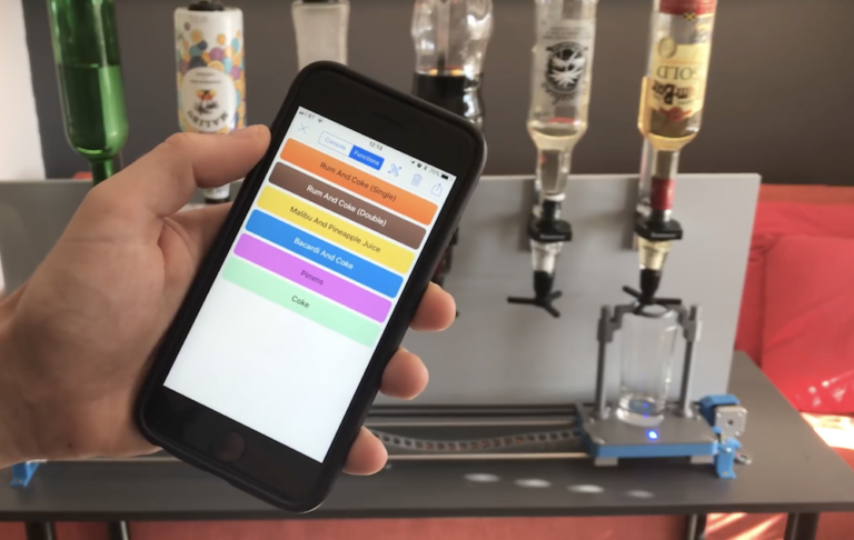 Let This Arduino Robotic Bartender Mix You A Drink | Arduino Blog