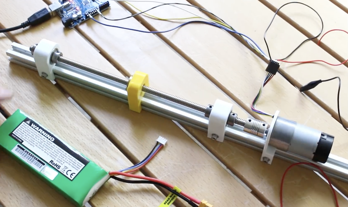 A linear actuator that won't break the bank | Arduino Blog