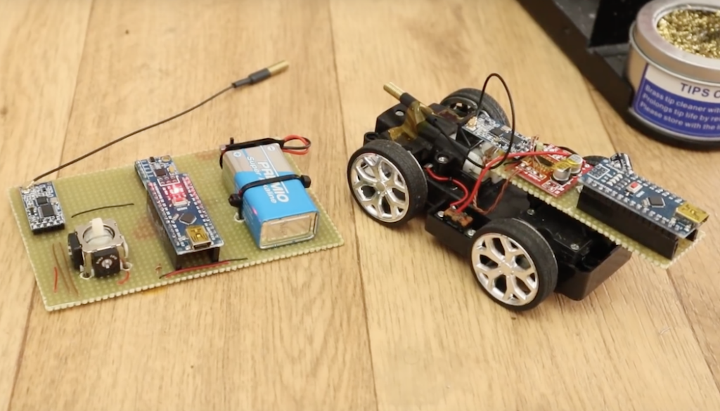 arduino nano rc car