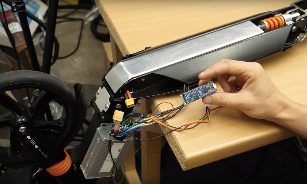 Electrically assisted senses kicks | Arduino Blog