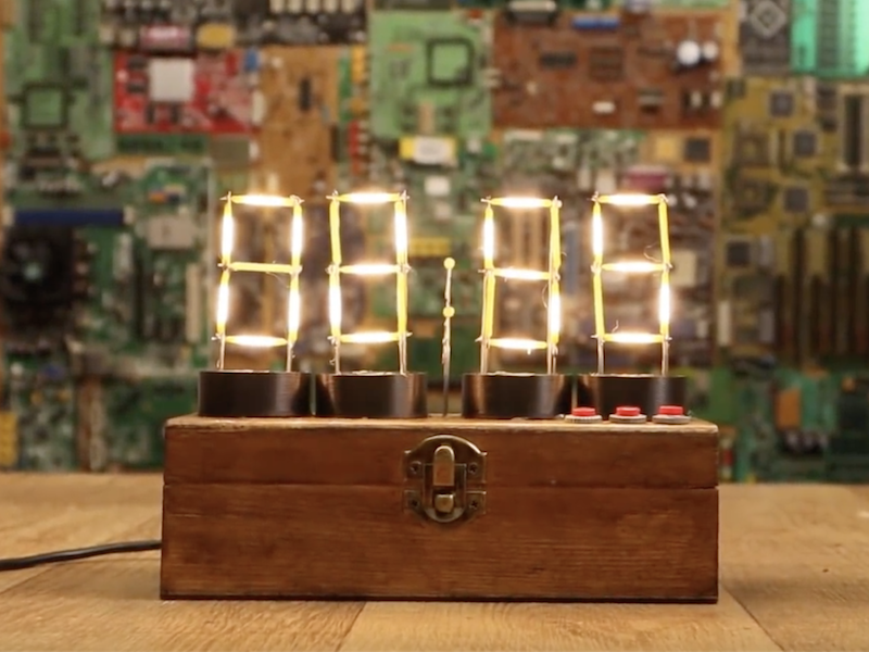 Make Your Own Retro Nixie Clock With an RTC! : 7 Steps (with