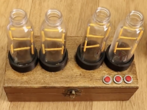 Vintage-style clock made from individual LEDs | Arduino Blog