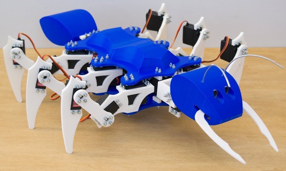 Arduino Mega is the brains of this ant-like hexapod | Arduino Blog