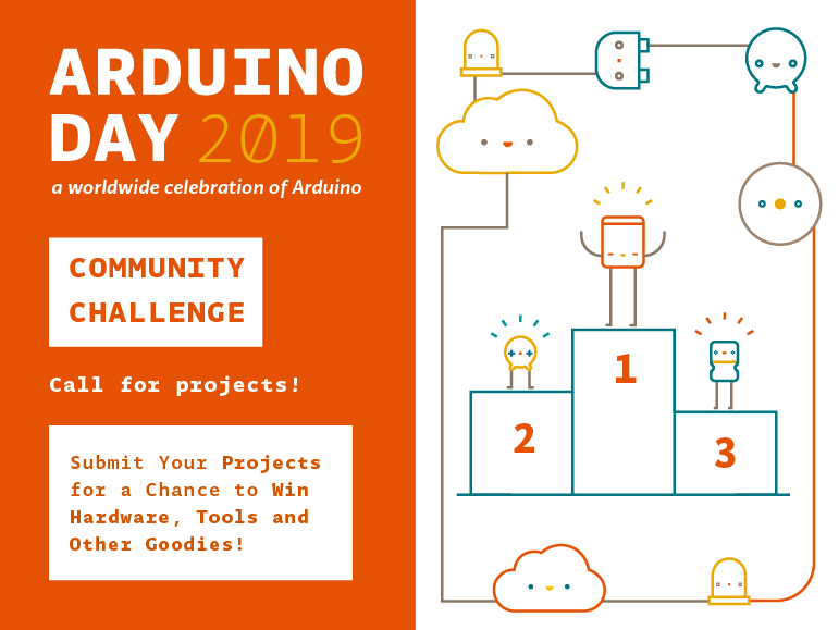 Arduino Day Community Challenge: Submit your projects, win