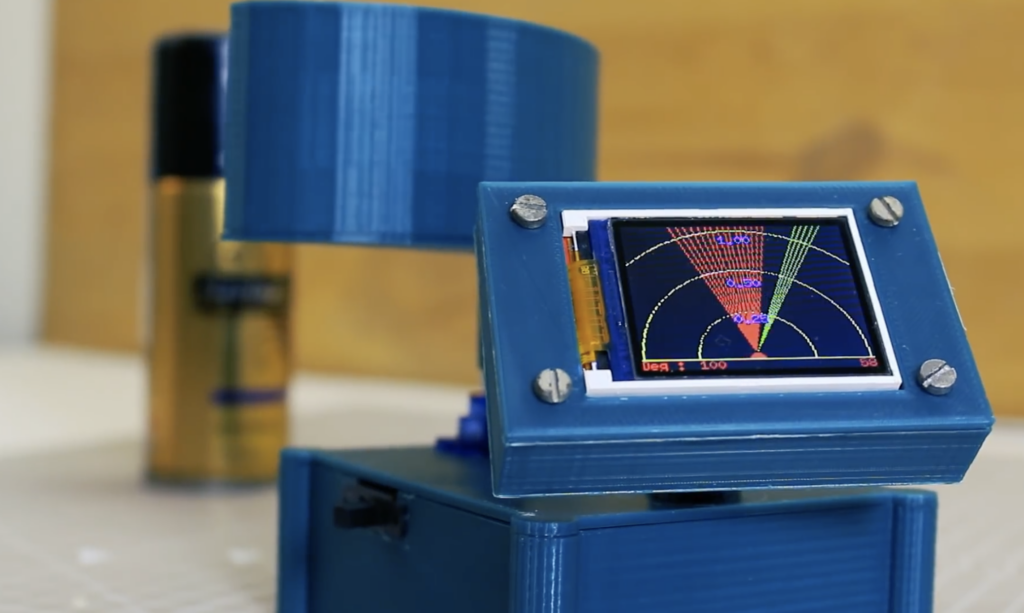 Arduino Blog » Detect objects with this DIY “radar” display