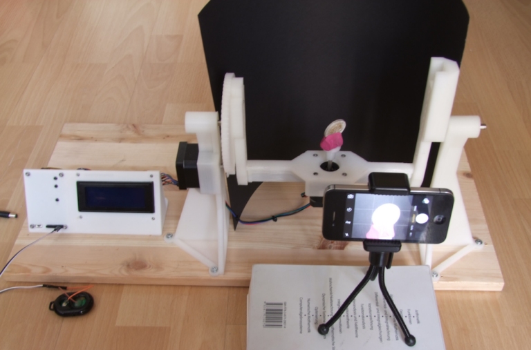 Scan Objects In 3d With This Arduino Controlled Photogrammetry Rig Arduino Blog 9972