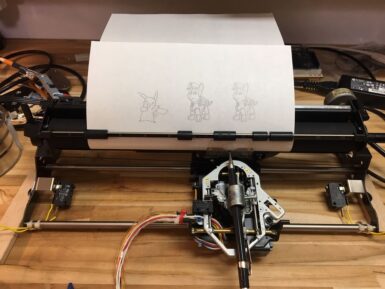 using grbl controller with a homemade cnc plotter