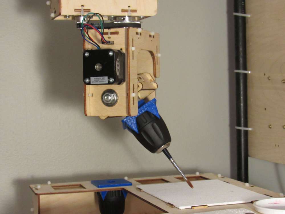 Arduino Blog If Then Paint Is A Six Axis Cnc Painting Machine