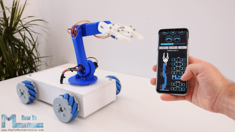 arm robot using arduino