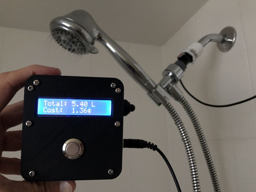 Shower monitor helps you save water and money Arduino Blog