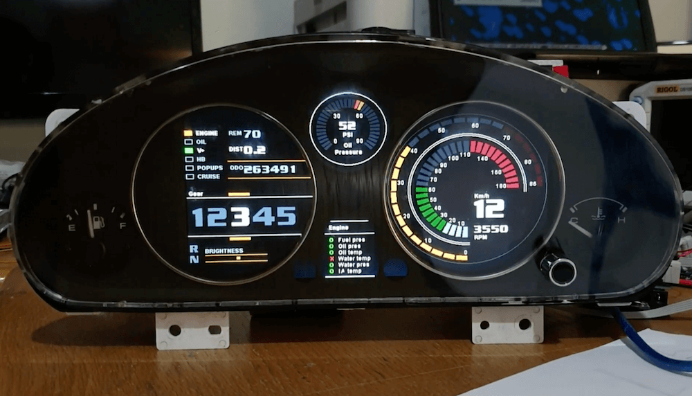 Designing Custom Mazda Mx Miata Tft Cockpit Gauge Clusters Arduino Blog 