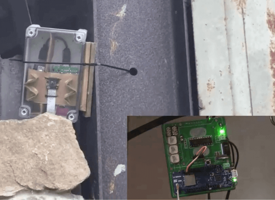 arduino wireless security camera