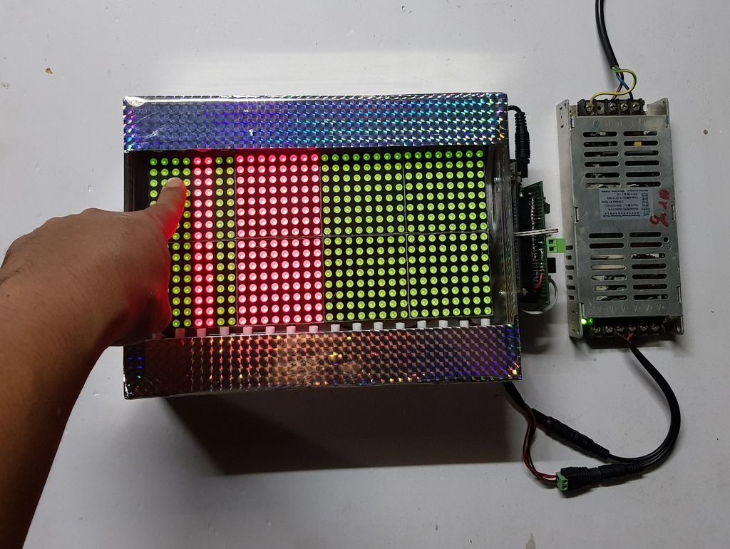 Led Matrix Made Touch Sensitive With Infrared Control Arduino Blog 5325