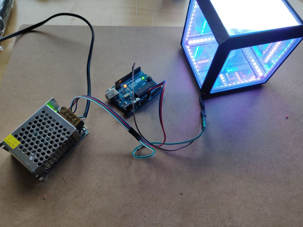 Projet : Cube Infini Led - Français - Arduino Forum