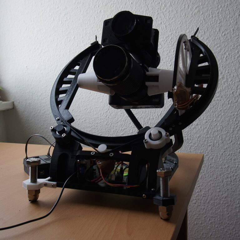OpenAstroTracker is a tracking and GoTo mount for DSLR astrophotography