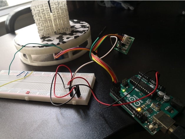 3D Scanner Machine using Arduino