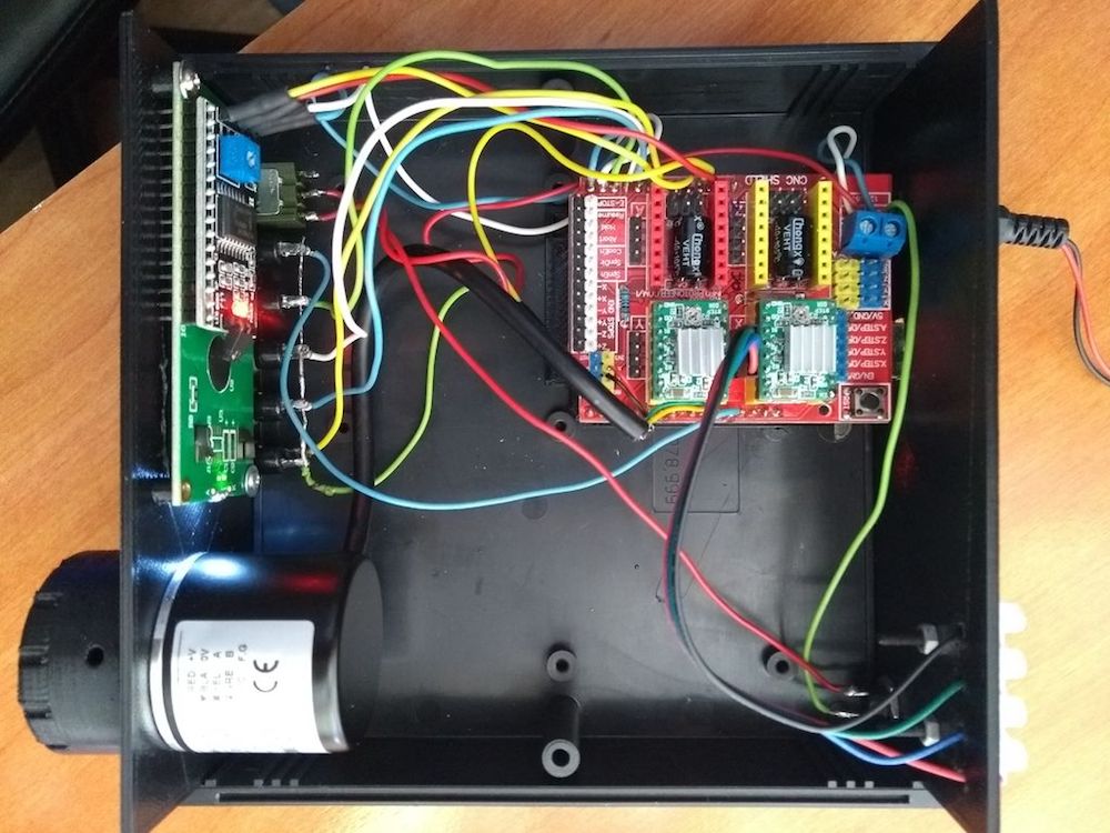 Arduino Blog Using An Arduino Cnc Shield Setup For Ham Radio Control