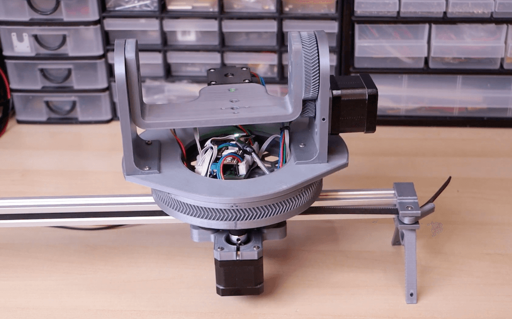 Capture shots this motorized slider and pan-tilt camera mount | Blog