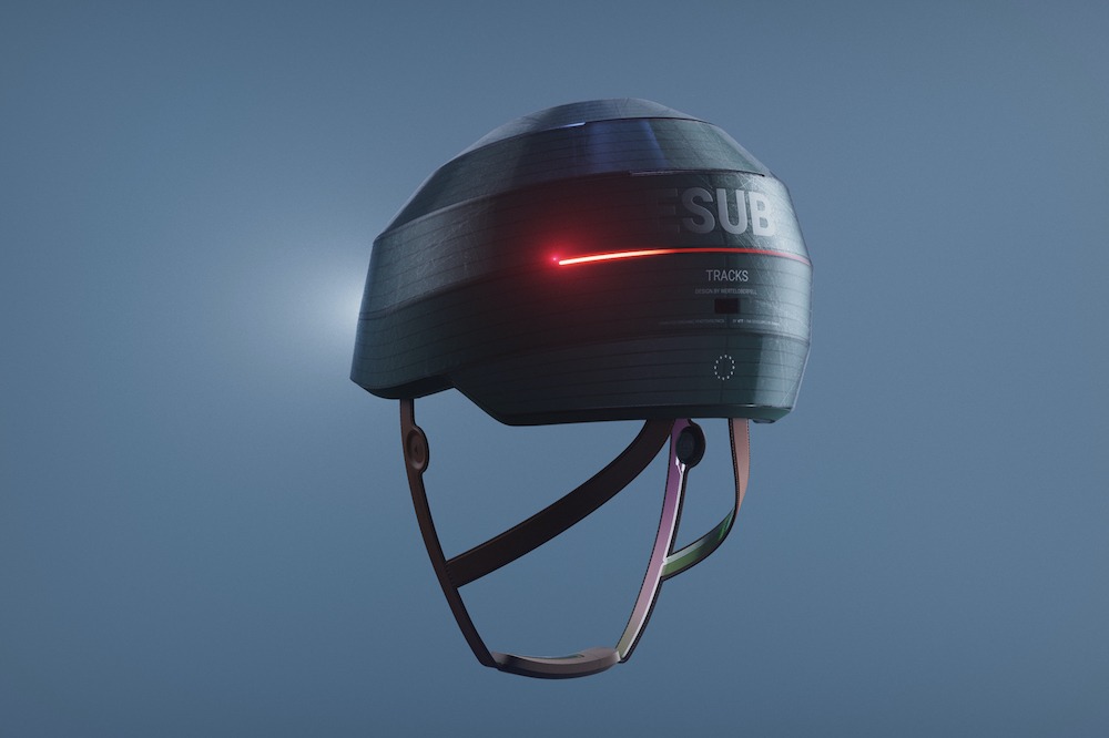 ESUB Tracks Smart Helmet 01 - Electrogeek