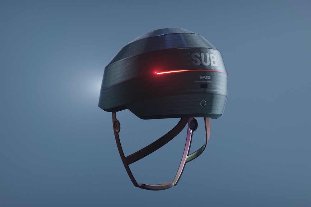 smart bike helmet with lights