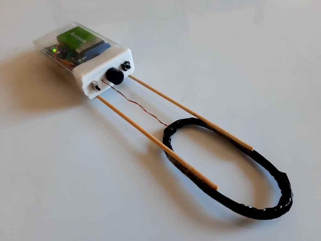 Minimal Metal Detector Made With An Arduino And A Coil Of Wire Arduino Blog