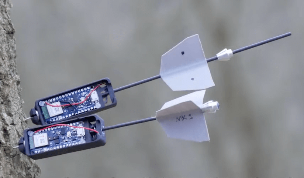 This launches Nano 33 BLE darts for data collection | Arduino Blog