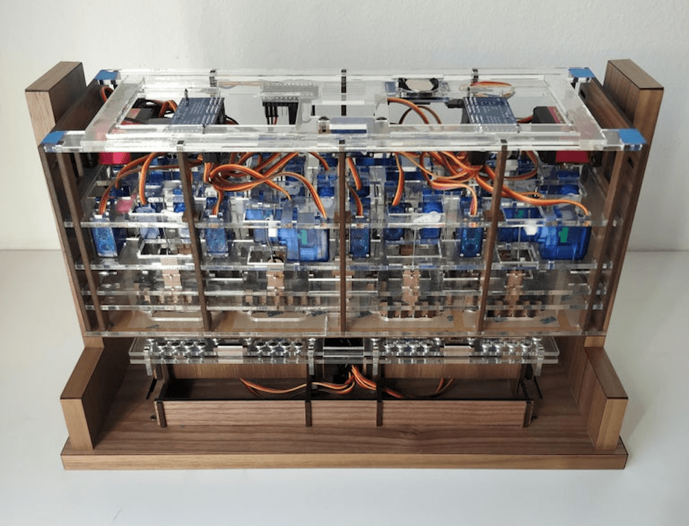 Arduino Mechanical Clock Vlrengbr