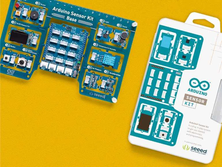 10 most popular modules and sensors for the Arduino UNO all on one board