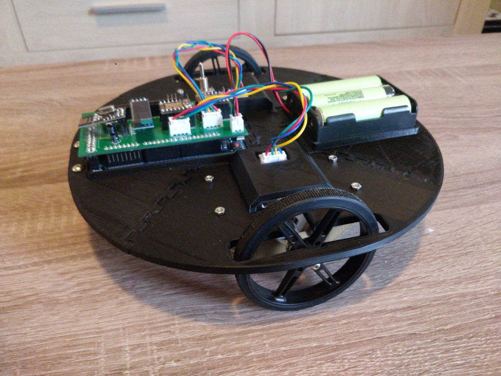 3D-printed mobile robot based on the Arduino Due