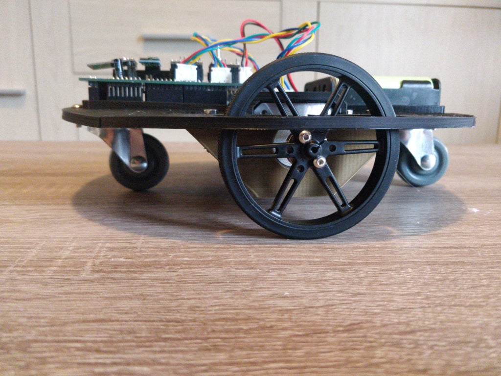 Teleférico semáforo famélico Plataforma de robot móvil impresa en 3D basada en Arduino Due - Electrogeek