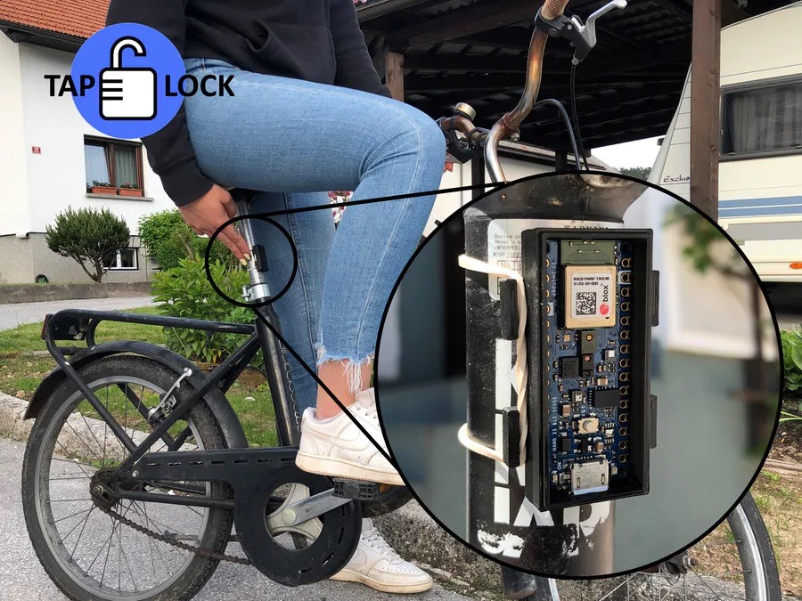 Innovative bike hot sale lock